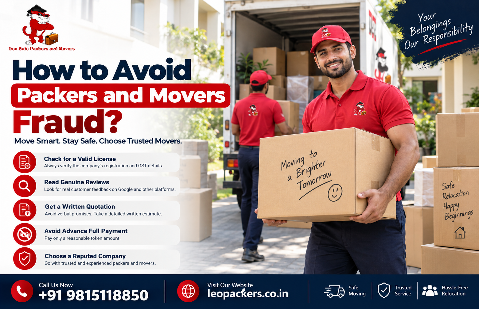 How to Avoid Packers and Movers Fraud