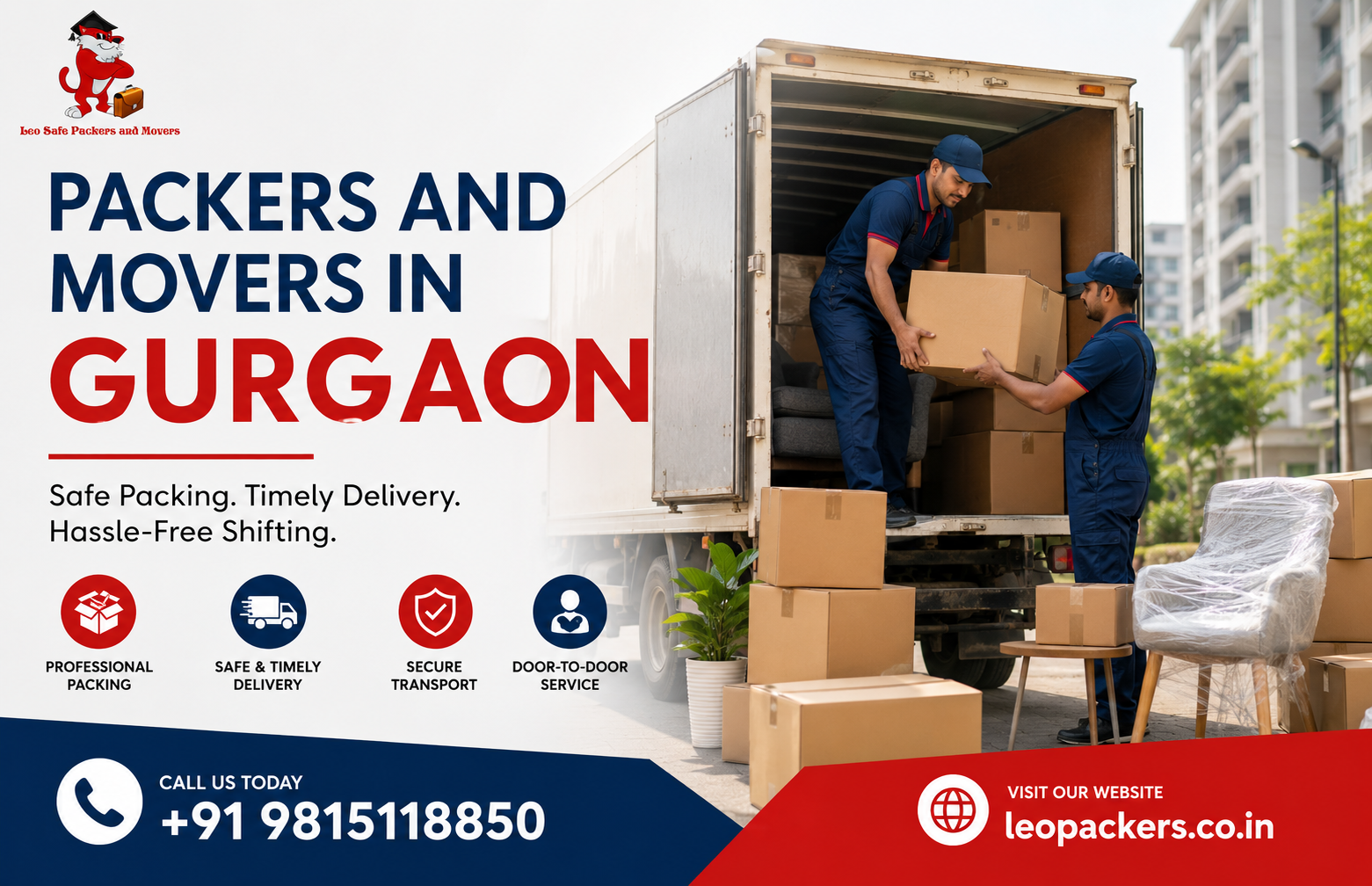 Packers and Movers in Gurgaon
