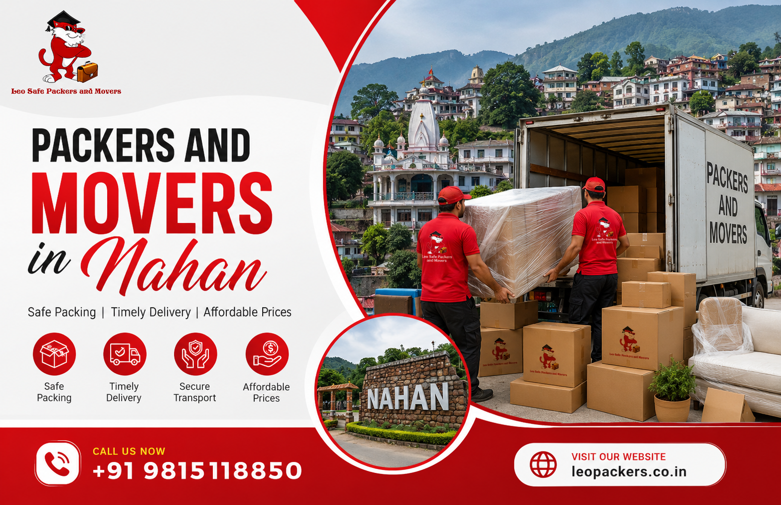 Packers and Movers in Nahan