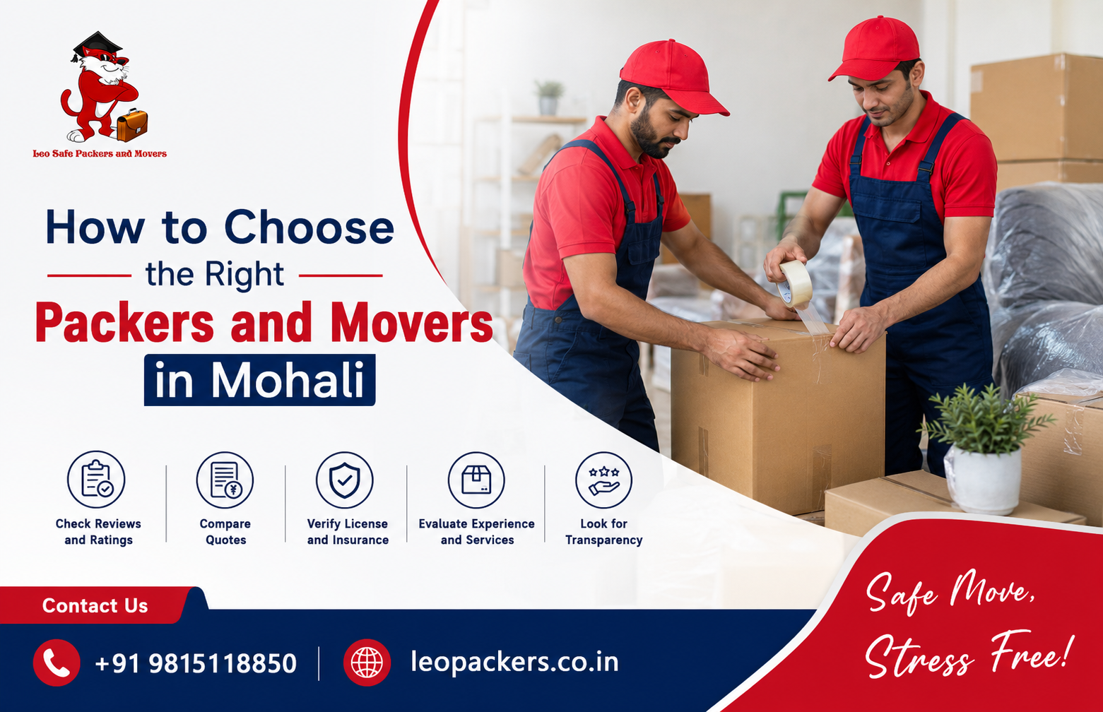 How to Choose the Right Packers and Movers in Mohali