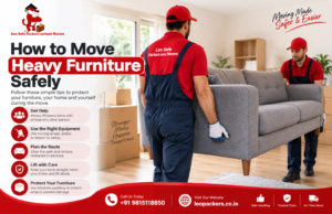 How to Move Heavy Furniture Safely