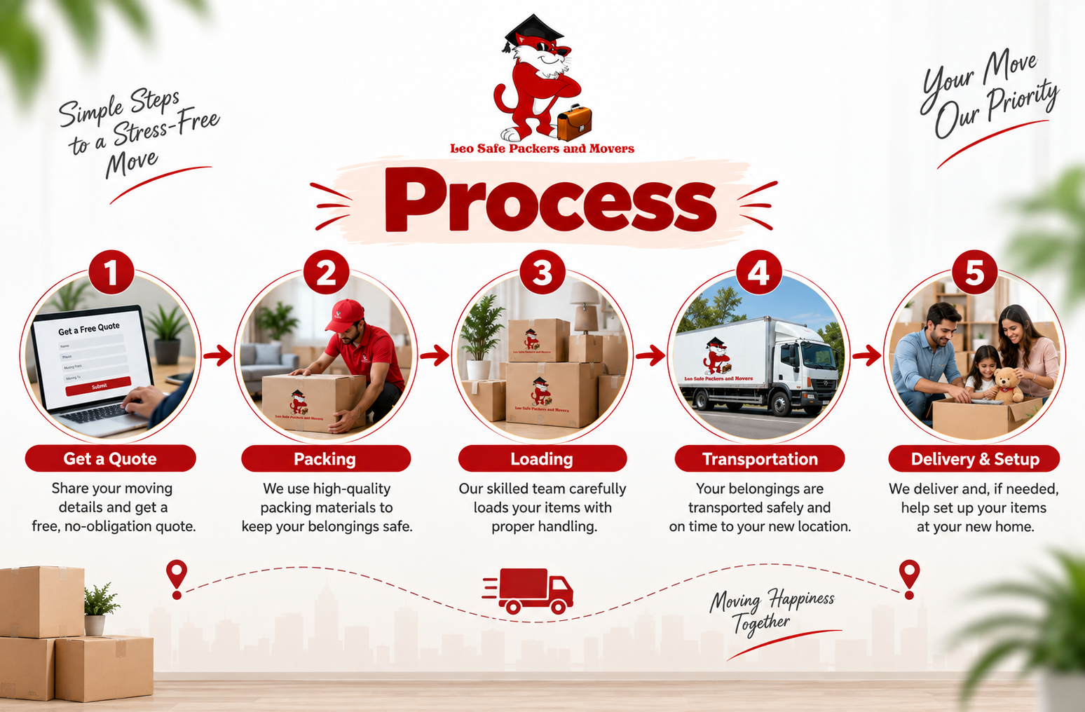 How to Move Stress-Free Process Image