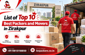 List of Top 10 Best Packers and Movers in Zirakpur