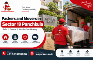 Packers and Movers in Sector 19 Panchkula