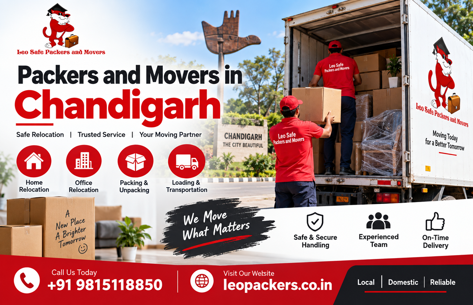 Packers and Movers in Chandigarh