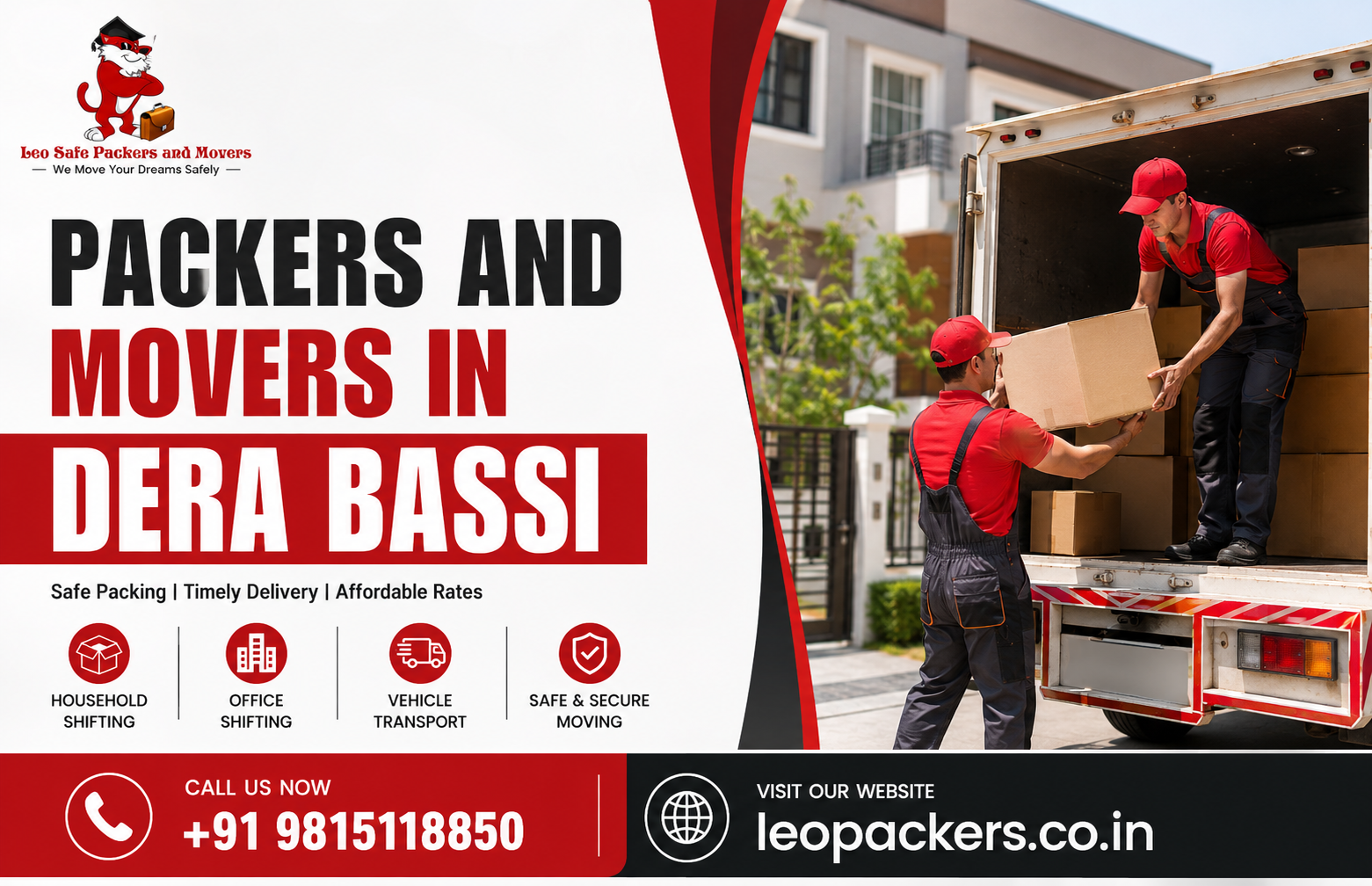 Packers and Movers in Derabassi
