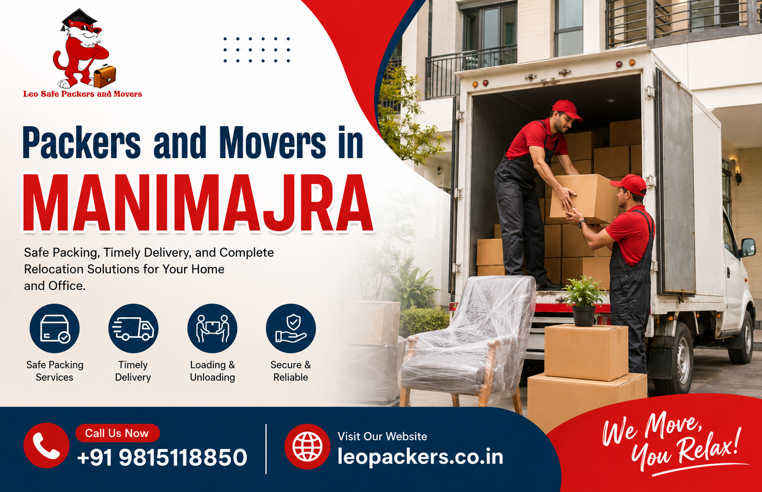 Packers and Movers in Manimajra