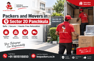 Packers and Movers in Sector 20 Panchkula