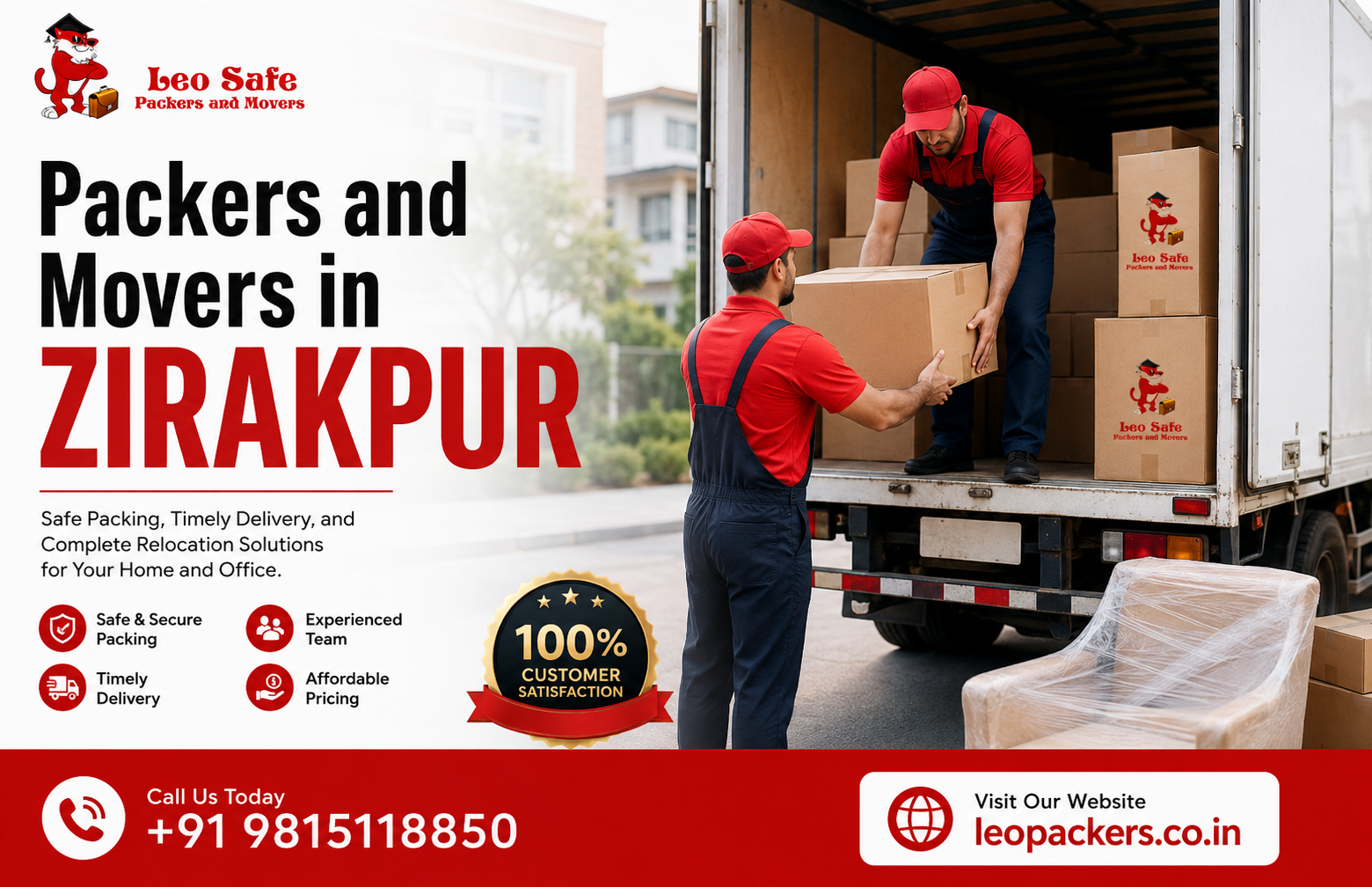 Packers and Movers in Zirakpur