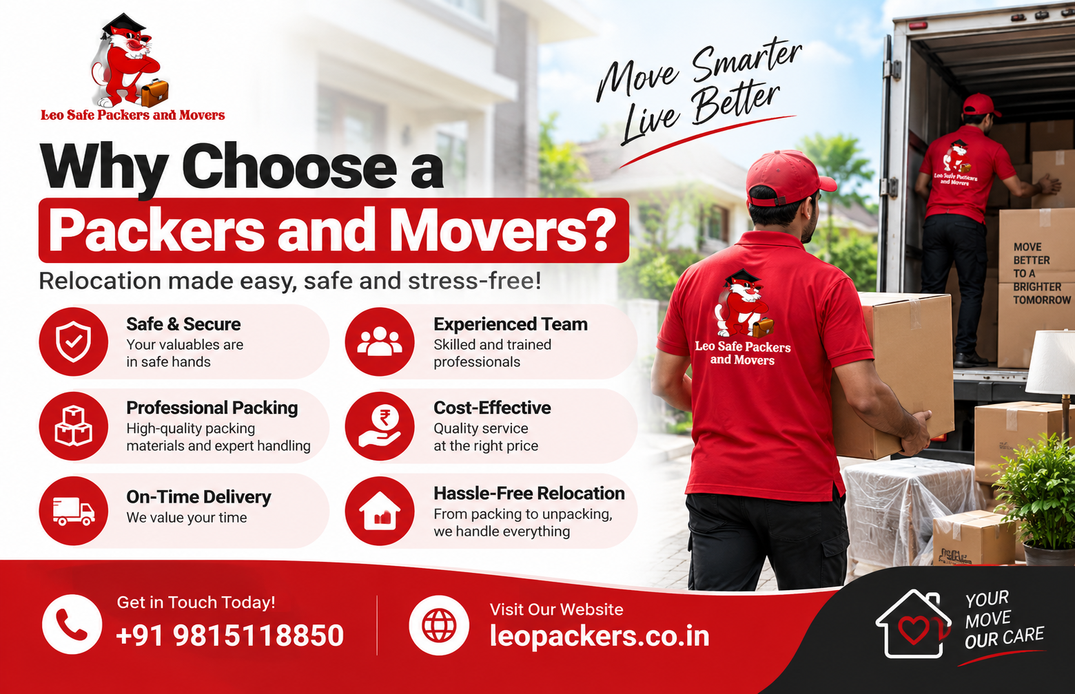 Why Choose a Packers and Movers